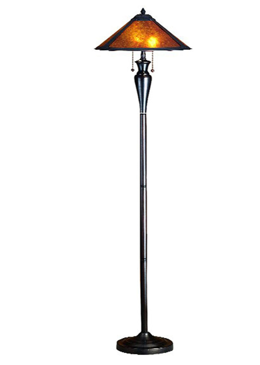 Meyda Tiffany Lighting 22701 Sutter Floor Lamp Lamp Bronze / Dark