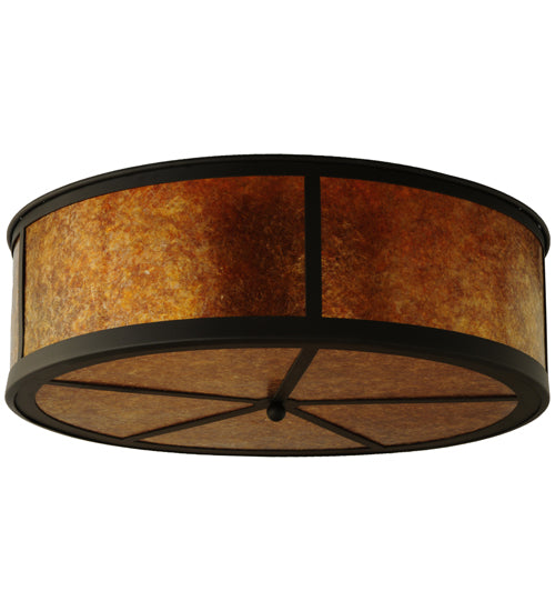 Meyda Tiffany Smythe Craftsman 141167 Ceiling Light - Oil Rubbed Bronze