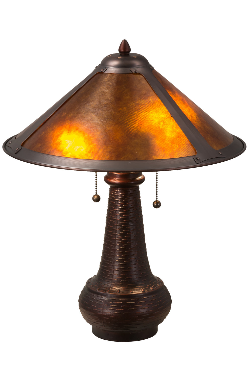 Meyda Tiffany Lighting 22210 Sutter Table Lamp Lamp Bronze / Dark