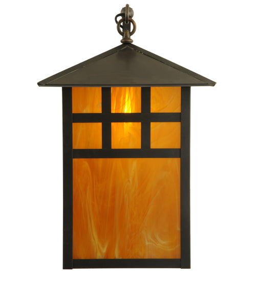 Meyda Tiffany Lighting 141245 Seneca One Light Wall Sconce Outdoor Bronze / Dark