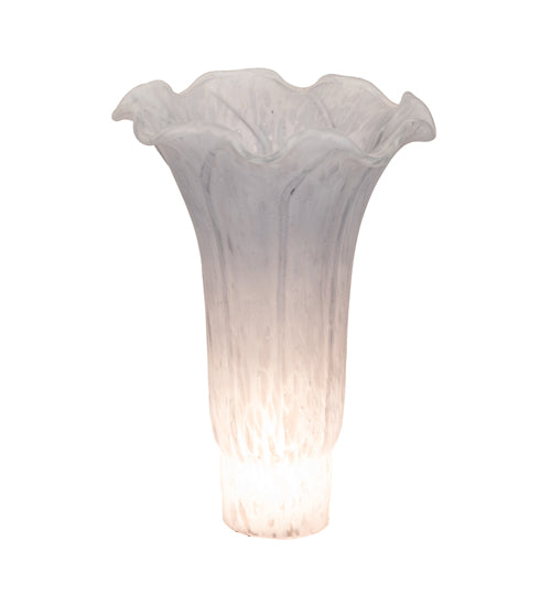 Meyda Tiffany Lighting 141330 Grey Pond Lily Shade Lamp Shade Gray