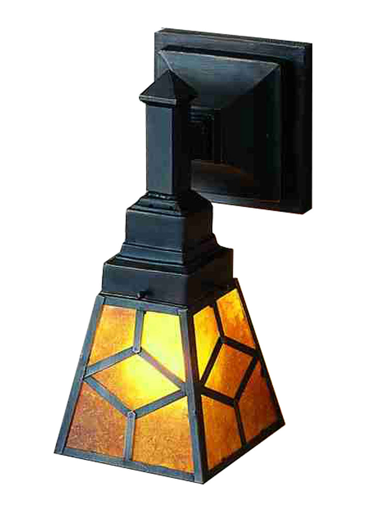 Meyda Tiffany Diamond Craftsman 27883 Wall Light - Amber