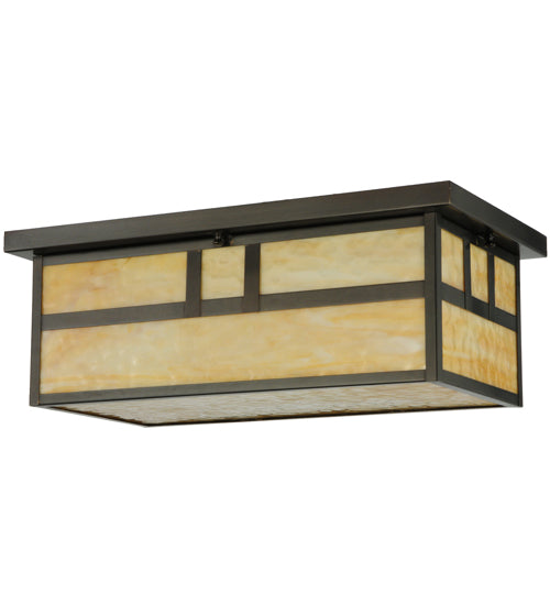 Meyda Tiffany Hyde Park 141527 Ceiling Light - Craftsman Brown