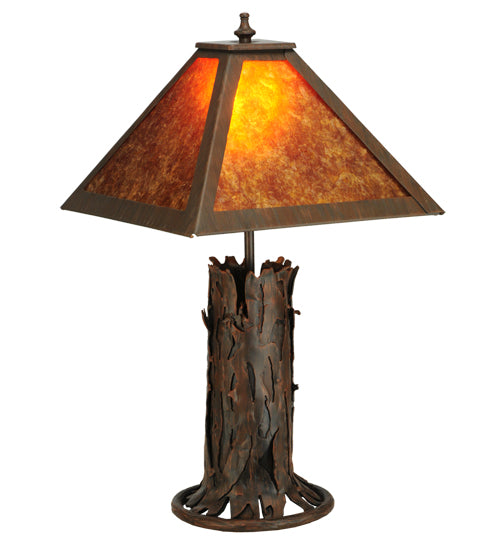 Meyda Tiffany Lighting 141532 Bungalow One Light Accent Lamp Lamp Bronze / Dark