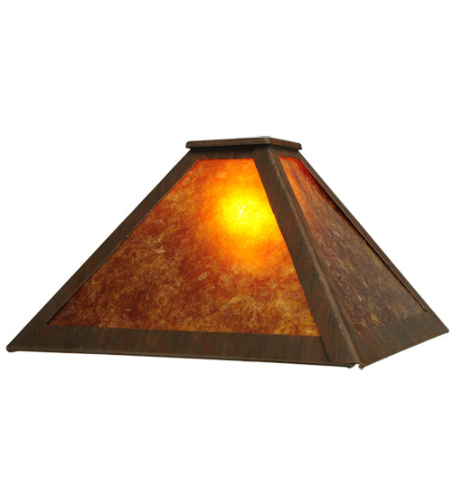 Meyda Tiffany Lighting 141532 Bungalow One Light Accent Lamp Lamp Bronze / Dark
