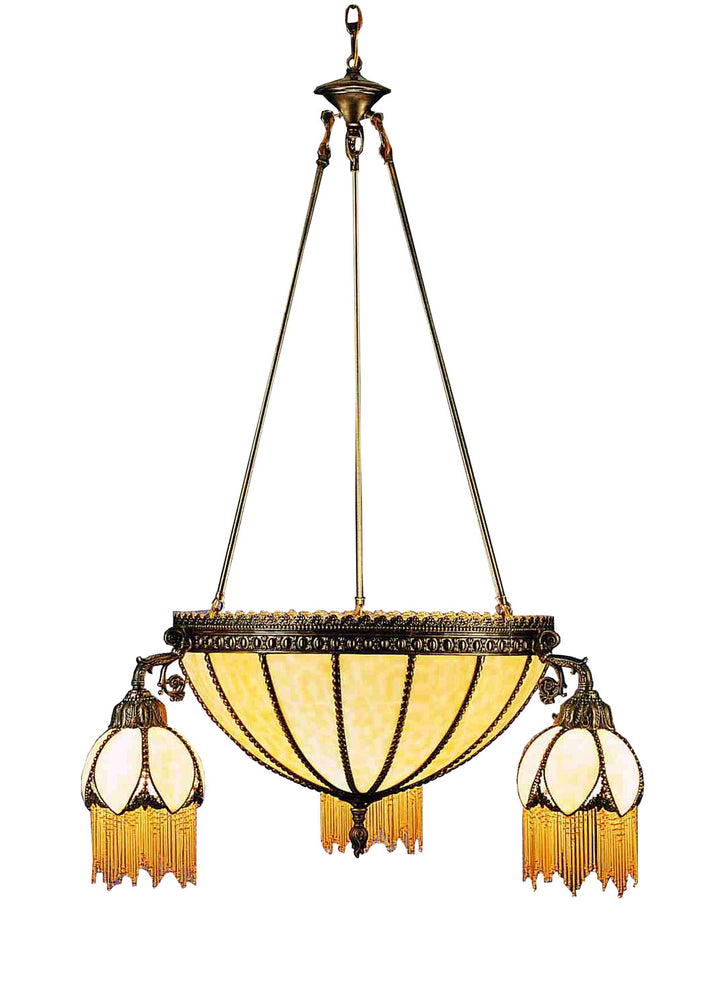 Meyda Tiffany Gothic 26802 Chandelier Light - Beige Beige D