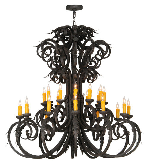 Meyda Tiffany Serratina 141577 Chandelier Light - Custom