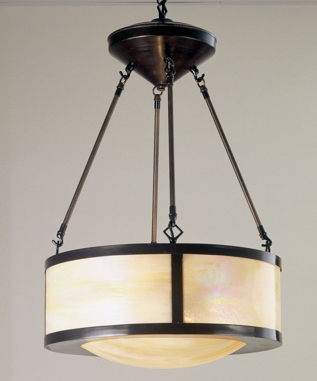 Meyda Tiffany Pomona 38739 Pendant Light - Craftsman Brown