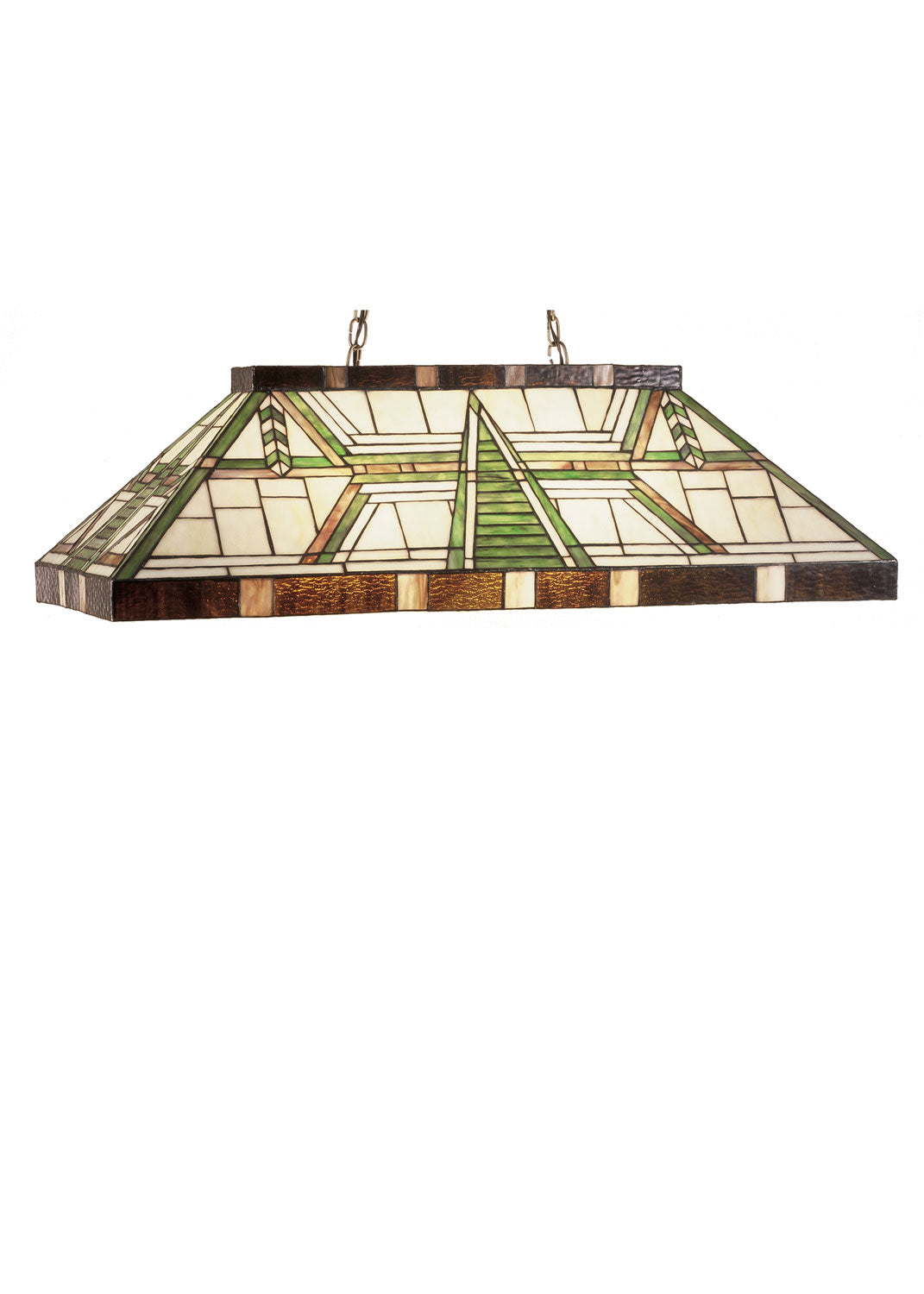 Meyda Tiffany Dana House 47975 Pendant Light - Beige Amber