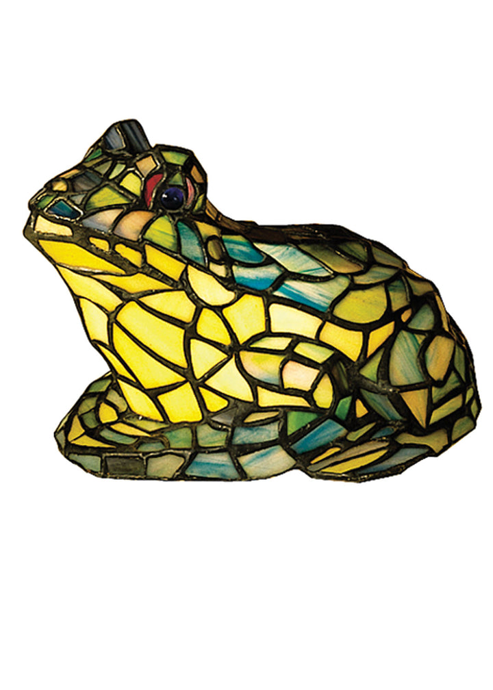 Meyda Tiffany Lighting 16401 Frog One Light Accent Lamp Lamp Multicolored