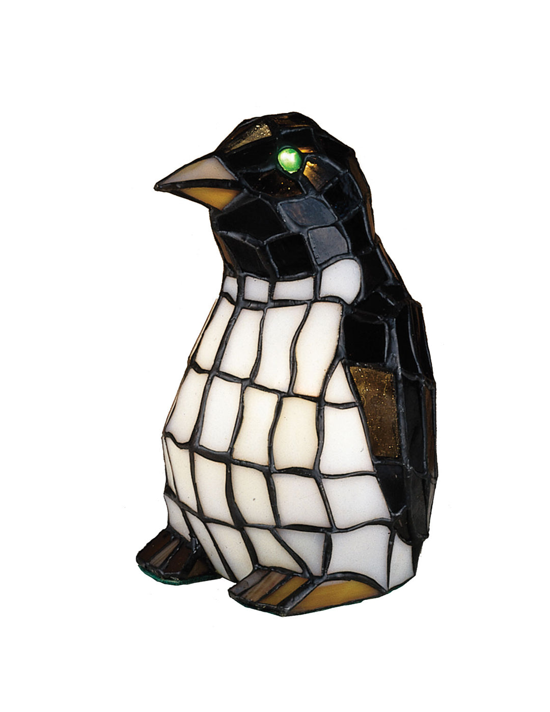 Meyda Tiffany Lighting 18470 Penguin One Light Accent Lamp Lamp Multicolored