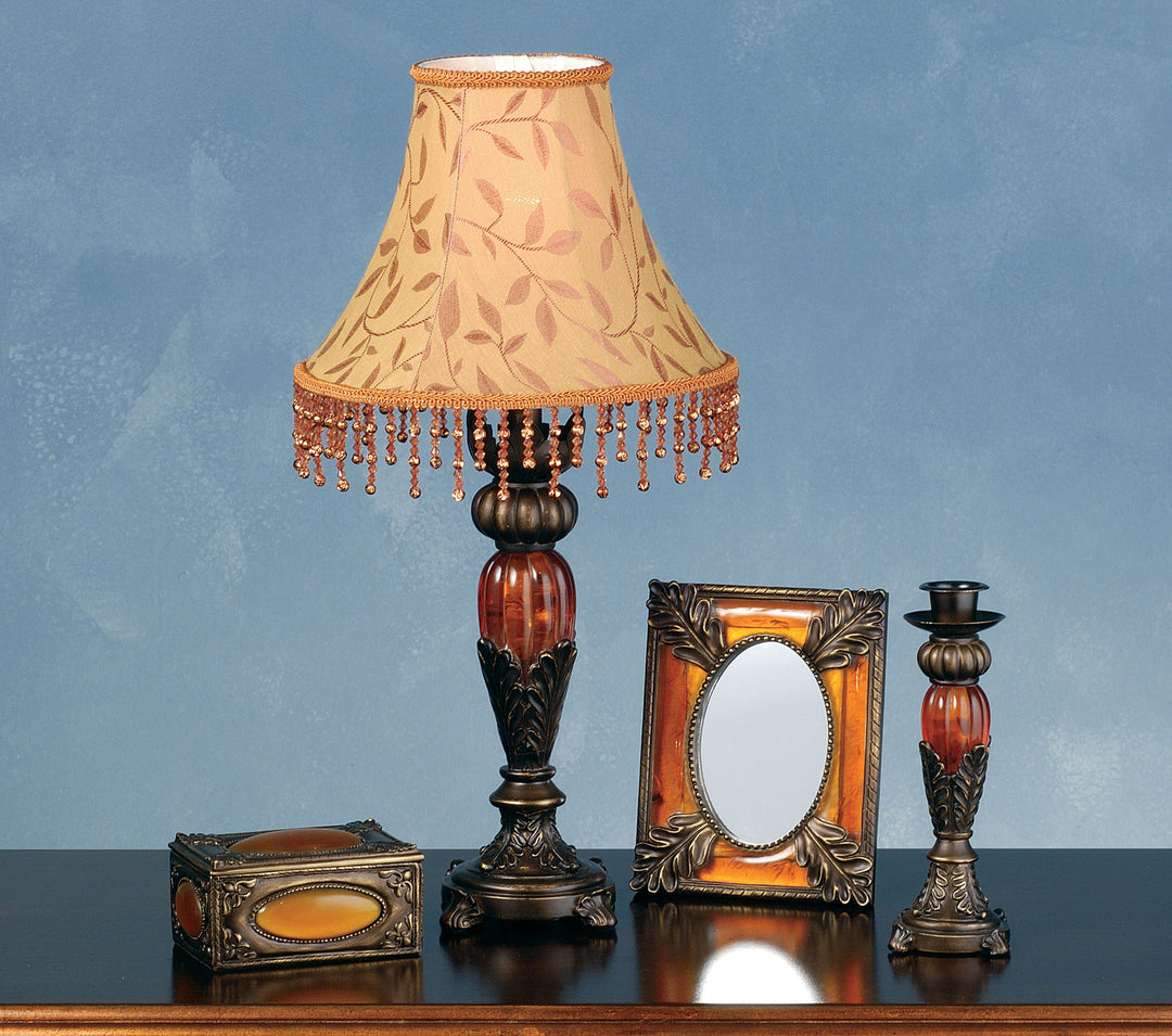 Meyda Tiffany Lighting 69538 Amherst Vanity Set Lamp Bronze / Dark