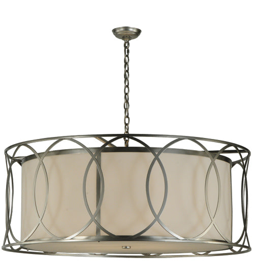 Meyda Tiffany Cilindro 141660 Chandelier Light - Nickel