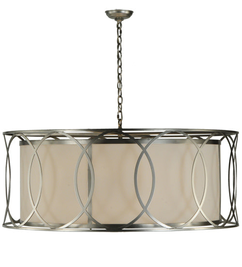 Meyda Tiffany Cilindro 141660 Chandelier Light - Nickel