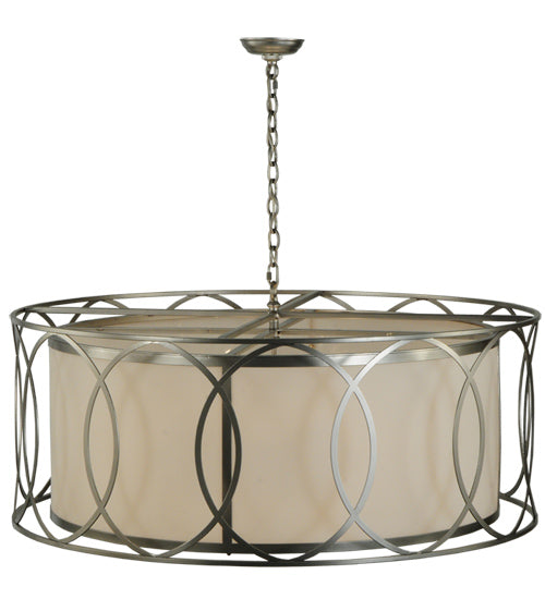 Meyda Tiffany Cilindro 141660 Chandelier Light - Nickel