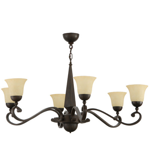 Meyda Tiffany Muirfield 141664 Chandelier Light - Rust,Custom