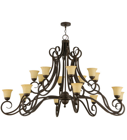 Meyda Tiffany Angelo 141671 Chandelier Light - Rust