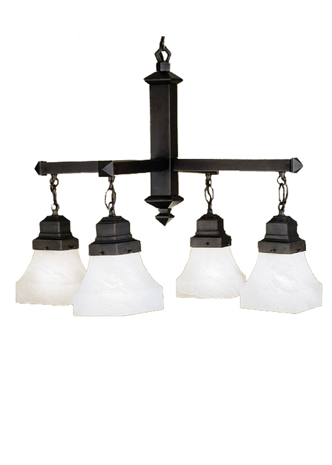 Meyda Tiffany Bungalow 27621 Chandelier Light - French Bronzed