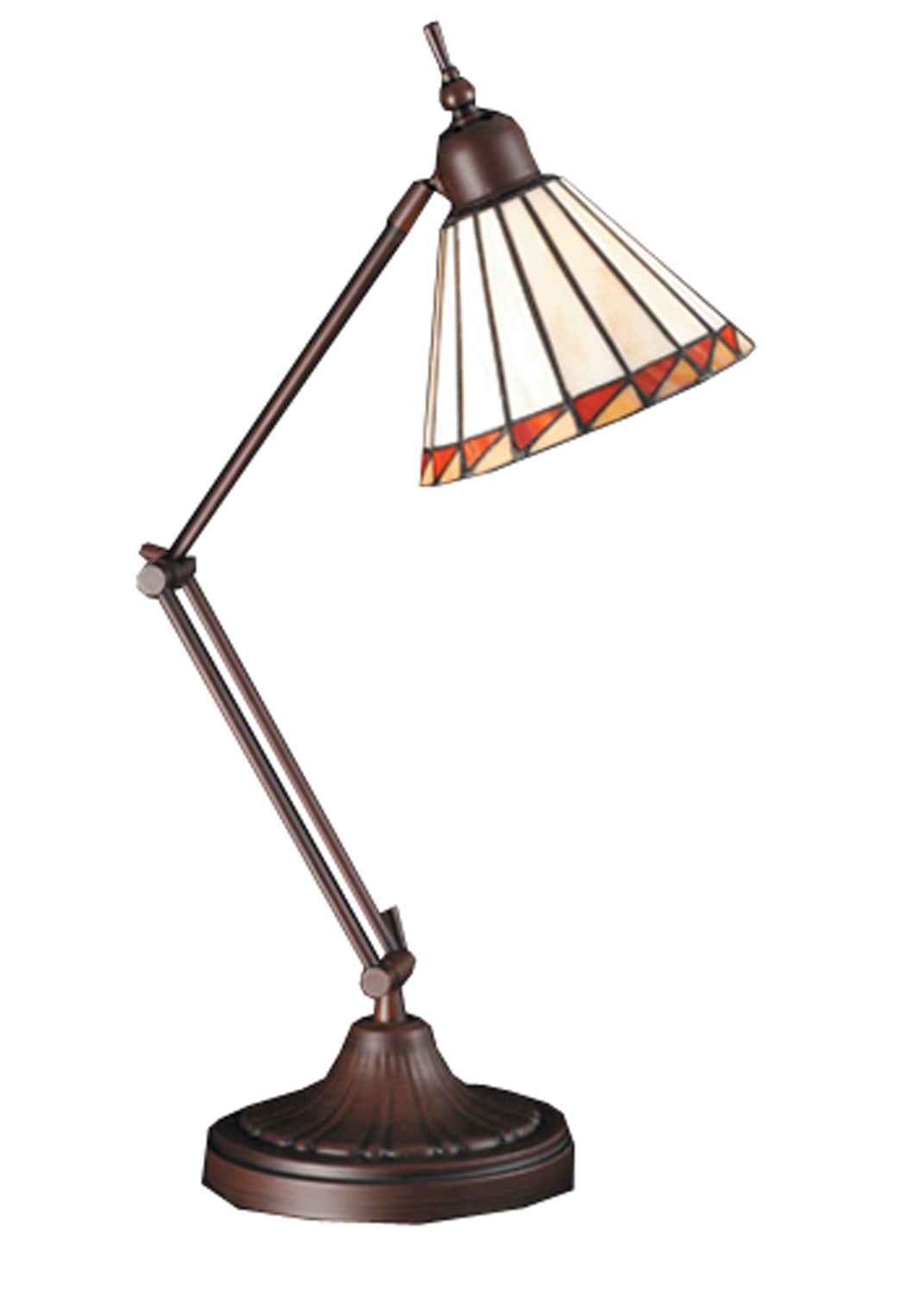 Meyda Tiffany Lighting 65946 Prairie Mission Table Lamp Lamp Black