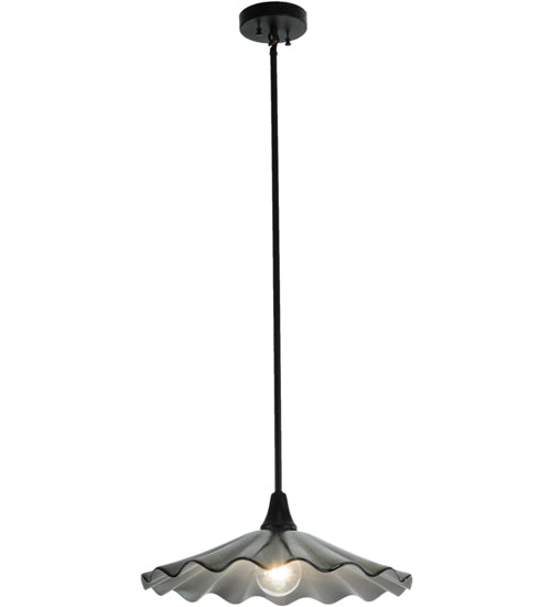 Meyda Tiffany Metro Fusion 141707 Pendant Light - Gold Irid/White Irid