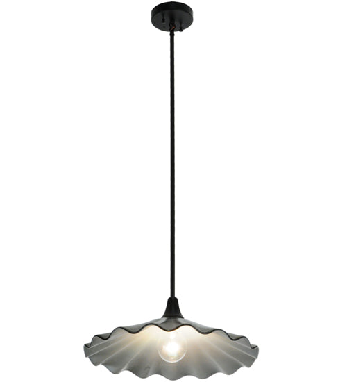 Meyda Tiffany Metro Fusion 141707 Pendant Light - Gold Irid/White Irid
