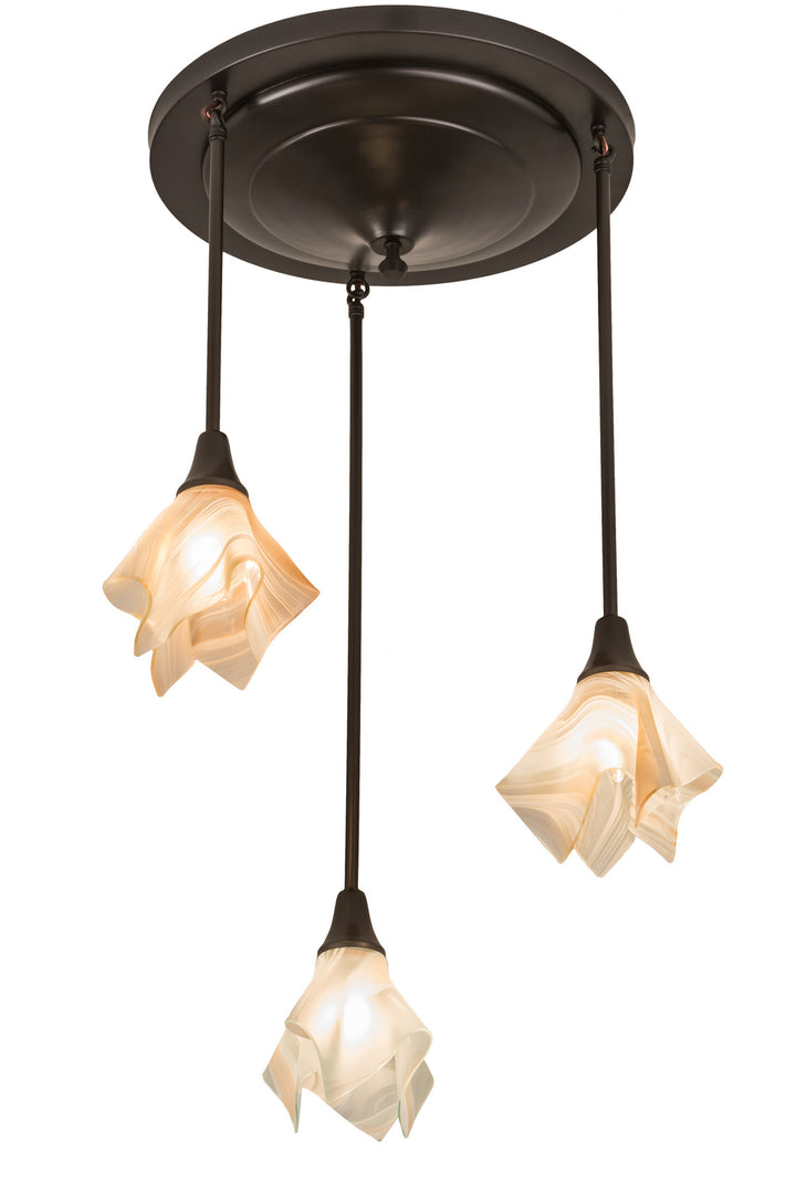 Meyda Tiffany Metro 72619 Pendant Light - Craftsman Brown