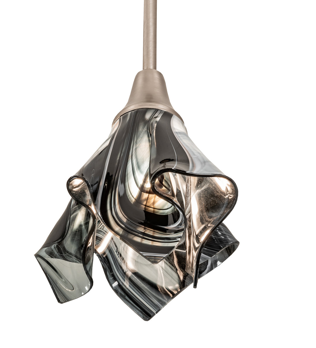 Meyda Tiffany Handkerchief 72459 Pendant Light - Brushed Nickel