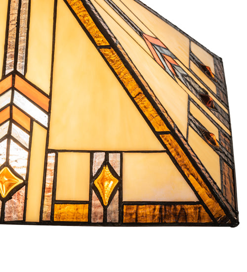 Meyda Tiffany Lighting 141907 Prairie Wheat Shade Lamp Shade Multicolored