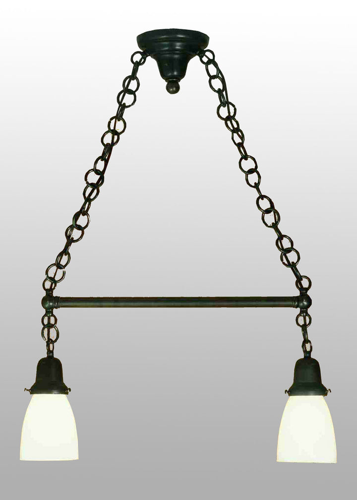 Meyda Tiffany Revival Oyster Bay 56601 Pendant Light - Craftsman