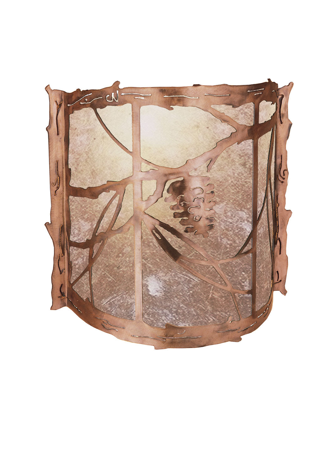 Meyda Tiffany Whispering Pines 32794 Wall Light - Antique Copper