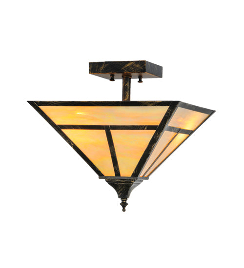 Meyda Tiffany T" Mission" 142016 Ceiling Light - Timeless Bronze,Custom