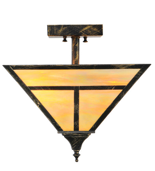 Meyda Tiffany T" Mission" 142016 Ceiling Light - Timeless Bronze,Custom