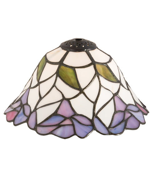 Meyda Tiffany Lighting 14209 Daffodil Bell Shade Lamp Shade Bronze / Dark