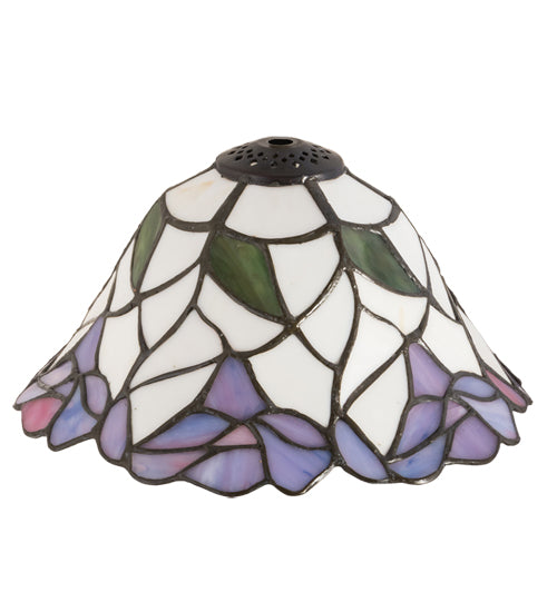 Meyda Tiffany Lighting 14209 Daffodil Bell Shade Lamp Shade Bronze / Dark