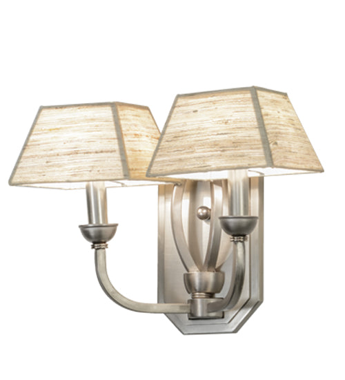 Meyda Tiffany Cesta 142263 Wall Light - Brushed Nickel