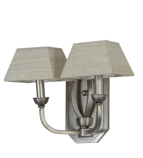 Meyda Tiffany Cesta 142263 Wall Light - Brushed Nickel