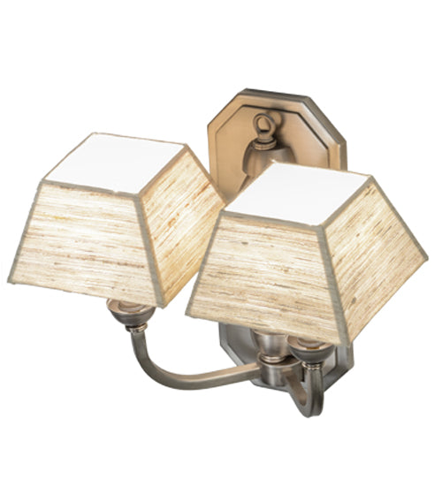 Meyda Tiffany Cesta 142263 Wall Light - Brushed Nickel