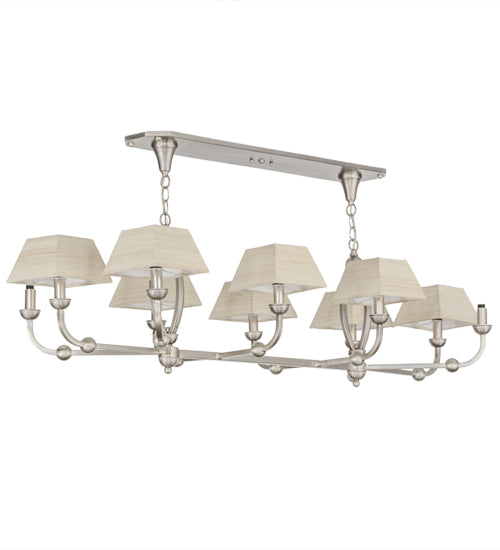 Meyda Tiffany Cesta 142272 Pendant Light - Brushed Nickel