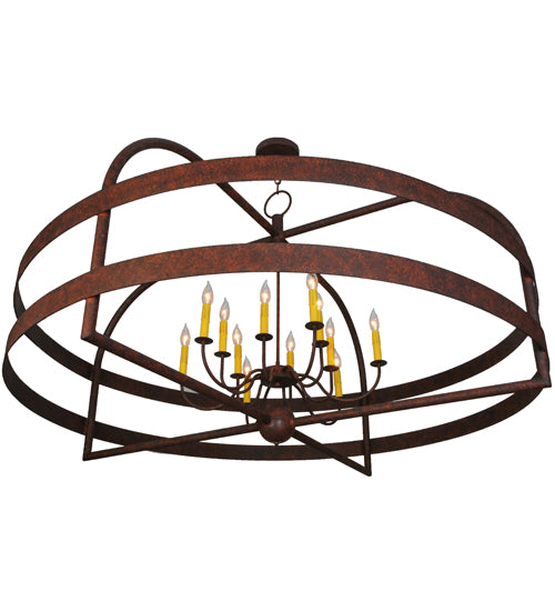 Meyda Tiffany Aldari 142301 Chandelier Light - Antique Copper