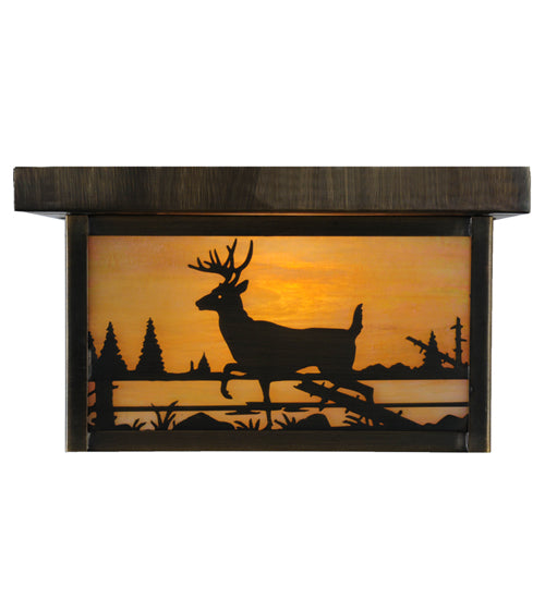 Meyda Tiffany Hyde Park 142324 Ceiling Light - Antique Brass
