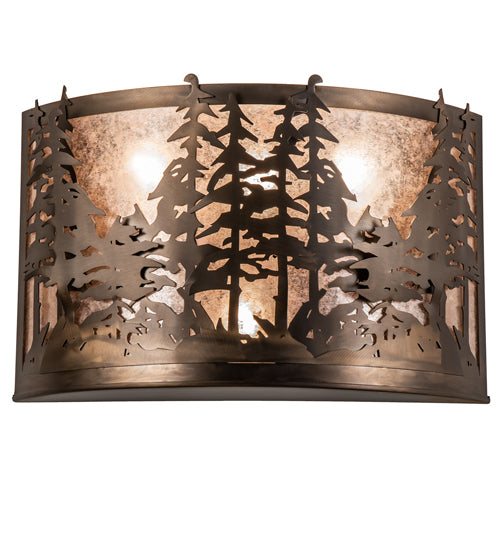 Meyda Tiffany Tall Pines 142346 Wall Light - Antique Copper