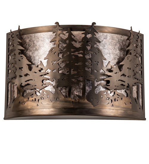 Meyda Tiffany Tall Pines 142346 Wall Light - Antique Copper