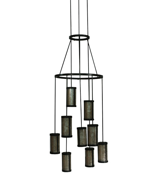 Meyda Tiffany Cartier 142437 Chandelier Light - Mahogany Bronze