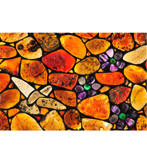 Meyda Tiffany Lighting 142632 Hummingbird Window Mirror Multicolored