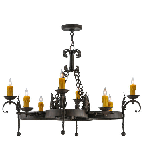 Meyda Tiffany Andorra 142876 Chandelier Light - Rust,Custom
