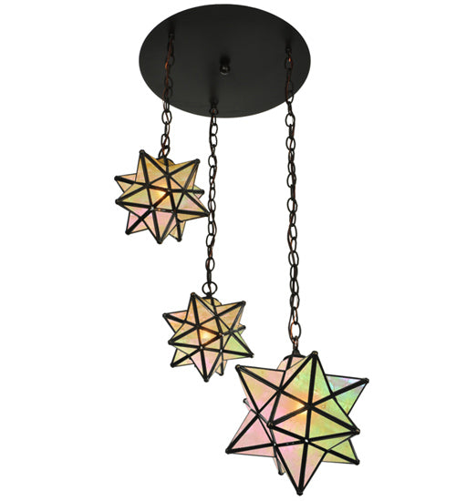 Meyda Tiffany Moravian Star 143177 Pendant Light - Antique