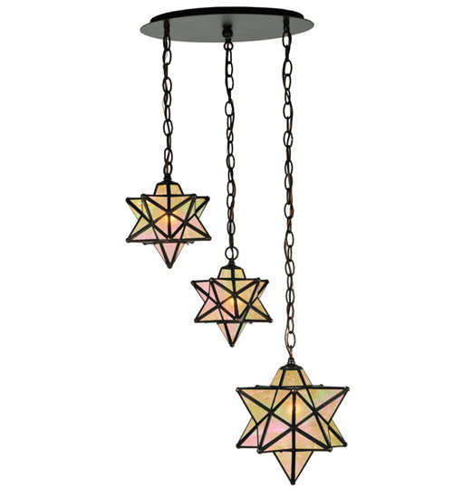Meyda Tiffany Moravian Star 143177 Pendant Light - Antique