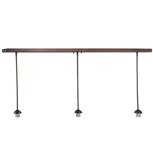 Meyda Tiffany Murano 142803 Pendant Light - Mahogany Bronze