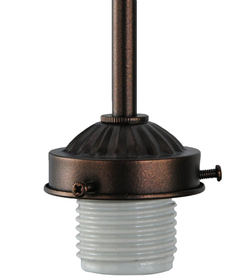 Meyda Tiffany Murano 142803 Pendant Light - Mahogany Bronze
