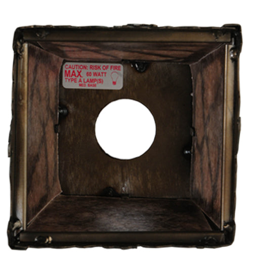 Meyda Tiffany Lighting 143442 Spruce Pine Shade Lamp Shade Copper/Antique/Verde